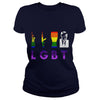 Image of Liberty Guns Beer Trump Support T-shirts Funny Parody LGBT Republican T-Shirt