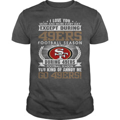 i love you fan 49ers