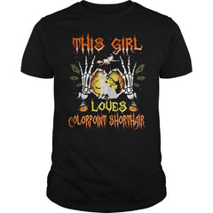 This Girl Loves Colorpoint Shorthair Halloween