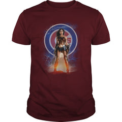 CG-sport-wonder woman-baseball-Chicago Cubs