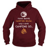 Image of CAMPFIRE BELOW T SHIRT HOW I LOVE CAMPING SO