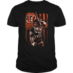 Bengals Flag Punisher Tshirt, Bengals Flag Punisher Hoodies