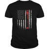 Image of Plumber American Flag Vintage TShirt