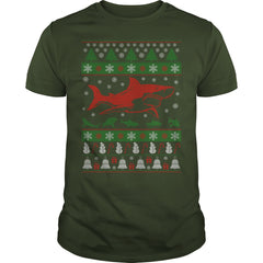 Shark Ugly Christmas Sweater New