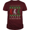 Image of Tyrannosaurus Ugly Christmas Sweater New