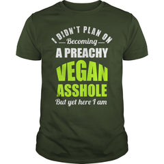 PREACHY VEGAN ASSHOLE