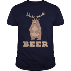 bear - Funny Beer Bear Deer shirts