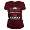 Image of POMERANIAN DAD UGLY CHRISTMAS SWEATER
