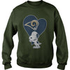 Image of I Love Rams Team TShirt
