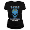 Image of I'm the Crazy CHARGERS Fan T-Shirt