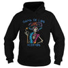 Image of Skeleton Flowers Skulls Shirt