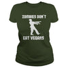 Image of Halloween - Zombies Don't Eat Vegans Funny Halloween