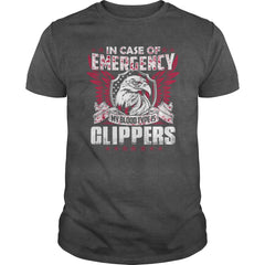 Funny Vintage Tshirt for CLIPPERS