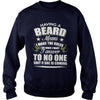 Image of BEARDED T-SHIRT HOODIE SWEATSIRT