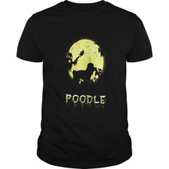 poodle hallowen love poodle shirts