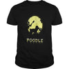 Image of poodle hallowen love poodle shirts