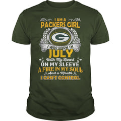 i am a packers girls  july