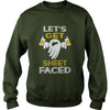 Image of Halloween Funny Alcohol Sheet Faced Halloween Beer T-shirt