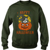 Image of happy halloween dogs shih tzu