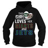 Image of This Girl Loves her Giants And Jets TShirt