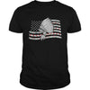 Image of NATIVE AMERICAN T SHIRT NATIVE IN MY FLAG US T SHIRT