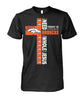 Image of Denver Broncos - All I need today is a little bit of Broncos T-shirt