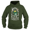 Image of Aaron Rodgers King Of The North Green Bay Shirt