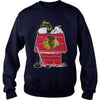Image of CLe-Ice-hockey-Sleep-Snoopy-Chicago-Blackhawks