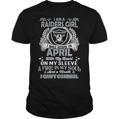 i am a raiders girl  april