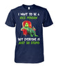 Image of Special The Grinch I want to be a nice person Limited Edition T-shirts