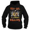 Image of This Girl Loves Bulldog Halloween