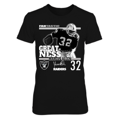 OFFICIAL NFL RAIDERS #32 MARCUS ALLEN - GREATNESS  Shirts and more