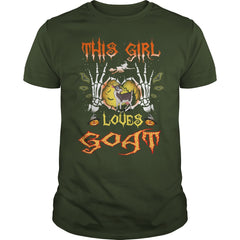 This Girl Loves Goat Halloween