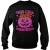 Image of THIS GIRL LOVES HALLOWEEN T SHIRT (PINK)