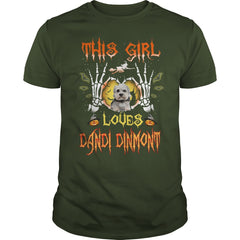 This Girl Loves Dandi Dinmont Halloween