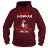 Image of SCARY SNOWMAN HALLOWEEN SPECIAL T SHIRT