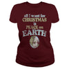 Image of All I want for Christmas is Peace on earth merry christmas gift