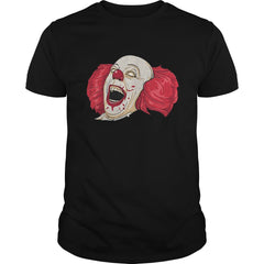 Scary Clown Halloween T-Shirt Men Women