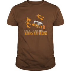 Witches With Hitches Camping Funny Halloween TShirt