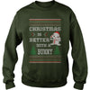 Image of Christmas Is Better With A Bunny Ugly Sweater T Shirt