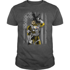 NFL-STEELERS 023 PUNISHER FLAG