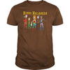 Image of HAPPY HALLOWEEN T SHIRT SUPERHERO FUNNY BIRTHDAY