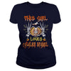 Image of This Girl Loves Cavalier Spaniel Halloween