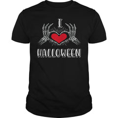I LOVE HEART HALLOWEEN T-SHIRT