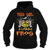 Image of This Girl Loves Frog Halloween