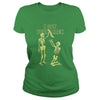 Image of I got your back halloween funny humorous Skeleton t shirt