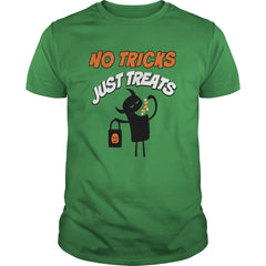 No Tricks Just Treats Funny Halloween Tshirt