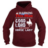 Image of WARNING  THIS MAN IS PROTECTED BY THE GOOD LORD AND A CRAZY HORSE LADY