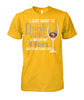 Image of San Francisco 49ers I Just Want To Drink Wine And Watch My 49ers Beat Your Team's Ass Apparel 2018