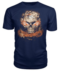 Denver Broncos - Burning Skull T-shirt